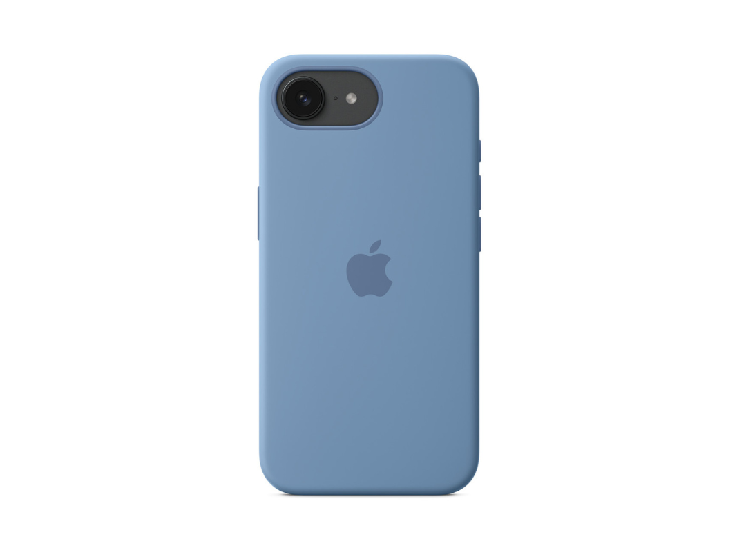 Apple iPhone 16e Silicone Case – Winter Blue - Same Day Delivery Qatar Apple iPhone 16e Silicone Case – Winter Blue - Same Day Delivery Qatar